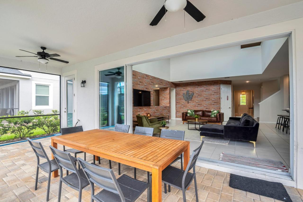 Modern Villa Wprivate Pool&Spa, Free Water Park オーランド エクステリア 写真