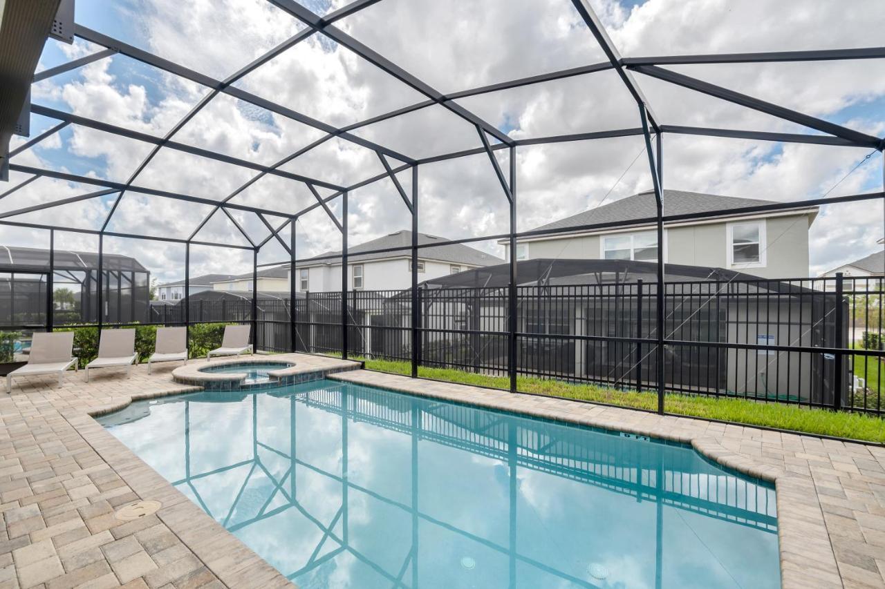 Modern Villa Wprivate Pool&Spa, Free Water Park オーランド エクステリア 写真