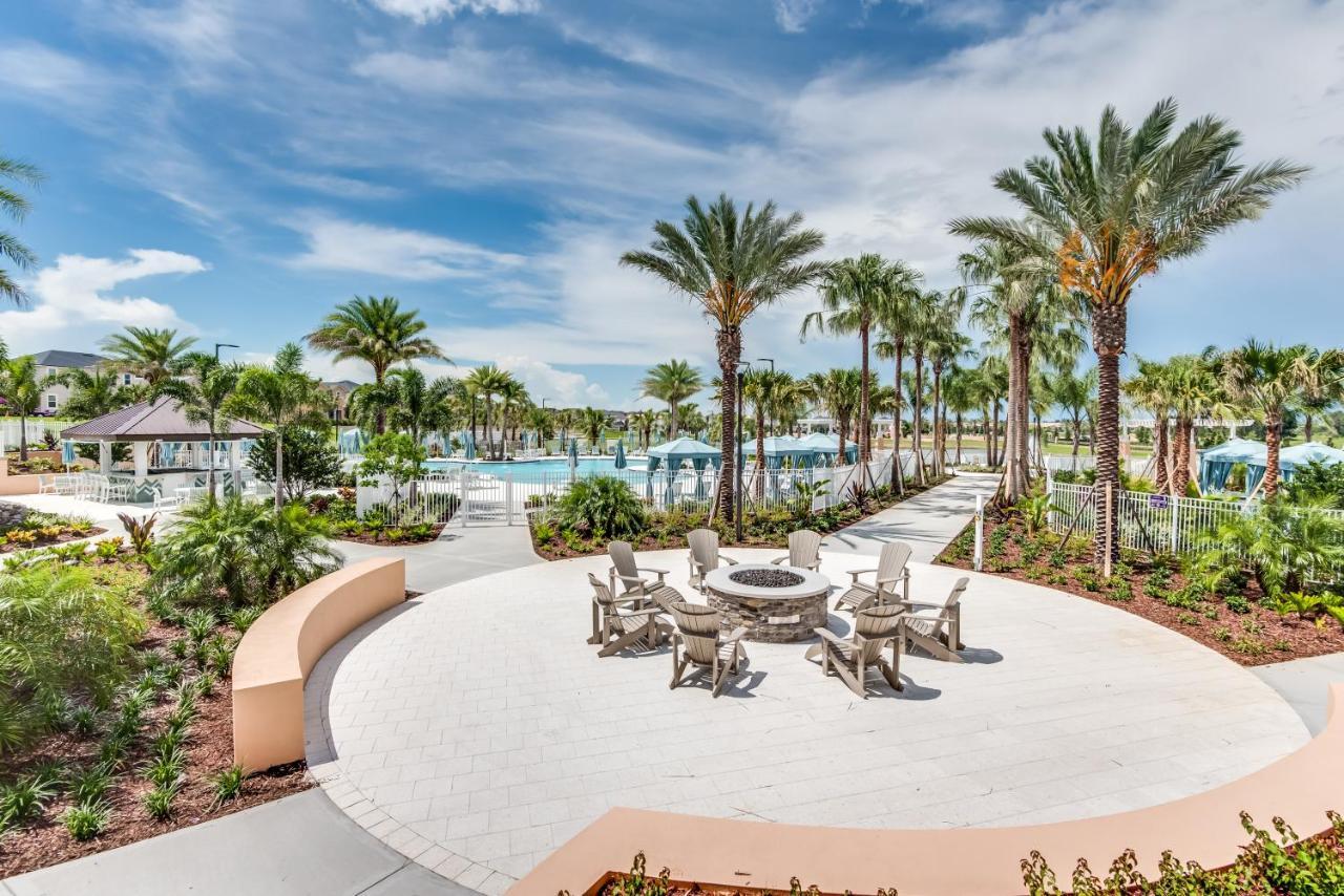 Modern Villa Wprivate Pool&Spa, Free Water Park オーランド エクステリア 写真