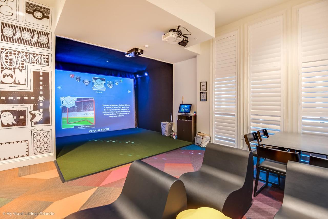 Modern Villa Wprivate Pool&Spa, Free Water Park オーランド エクステリア 写真