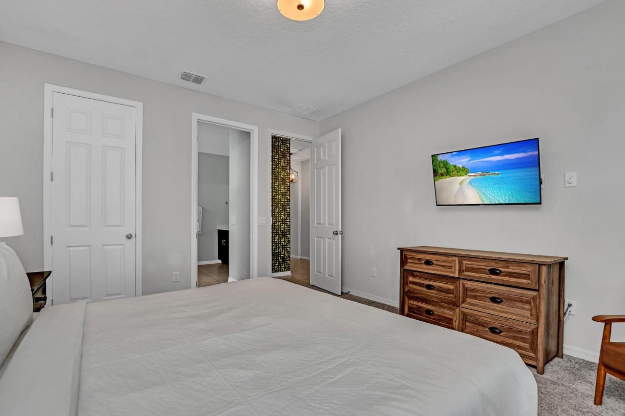 Modern Villa Wprivate Pool&Spa, Free Water Park オーランド エクステリア 写真